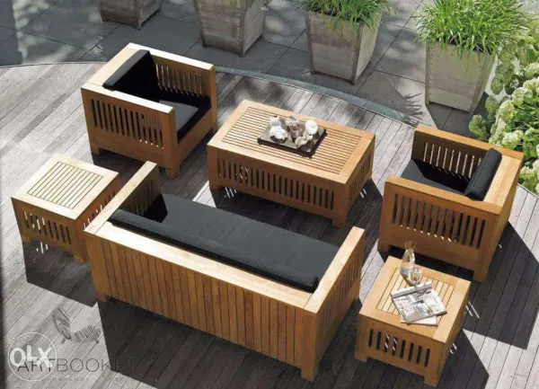 Садові меблі з дерева Plans Living